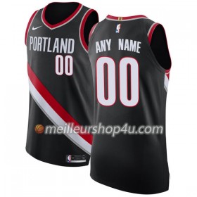 Maillot Basket Homme Portland Trail Blazers Personnalisé Nike 2017-18 Noir Swingman